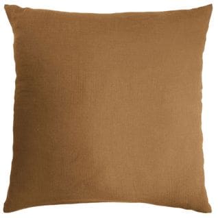 Taie D'oreiller 60x60 Cm Gaze De Coton Camel