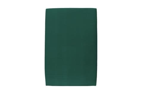 Tete De Lit Tapissee Velours Vert L 90 Cm - Ep 10 Cm Rembourre