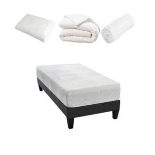 Pack Prêt à Dormir Matelas Mousse 90x200 Le Tombeur  - Dehoussable