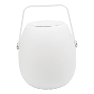 Lampe Enceinte Bluetooth Sans Fil So Play Blanc Polyéthylène 10w