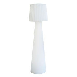 Lampadaire Extérieur Sans Fil Lady Blanc Polypropylène H110cm