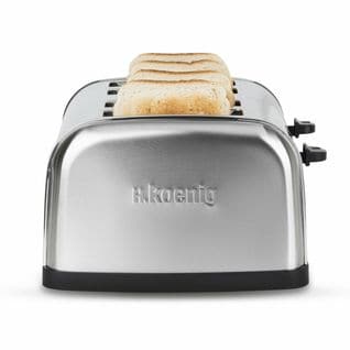 Tos14 Grille Pain Toaster Electrique 1500w 4 Fentes