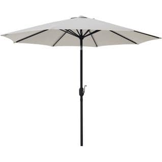 Parasol Droit Rond Eko 2.5 M Ivoire