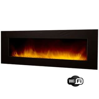 Cheminée Électrique Grande Taille 2000w En Wifi - Volcano 5xl Wifi