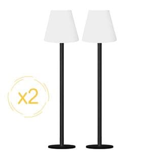 Lampadaires Solaires Ezilight® Solar Lamp XL - Pack De 2 Lampes