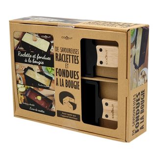 Coffret Cadeau Raclette Et Fondue Noir