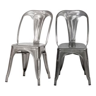 Chaise Indus Chrome (lot De 2)