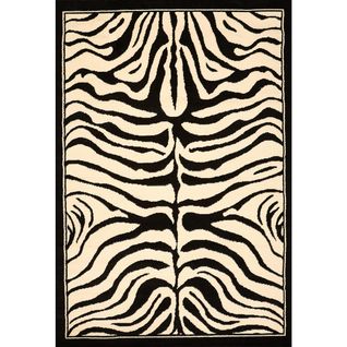 Tapis Salon 120x160 Af1 Zebro Noir