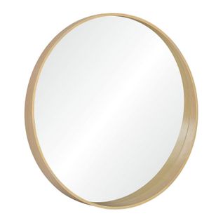 Miroir Rond En Chêne 80 Cm Vali