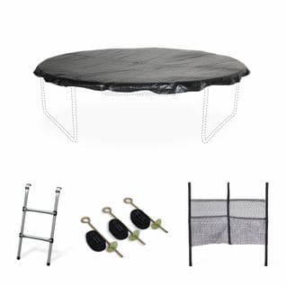 Pack Accessoires Pour Trampoline Ø 305cm Mars/verseau/ Mars Inner - Échelle. Bâche De Protection.