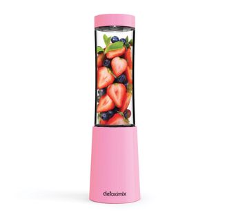 Blender Mini Rose - Le plus compact du marché avec 2 bouteilles de transport