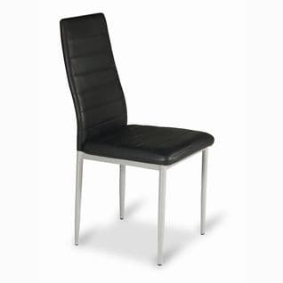 Chaise Salle à Manger Noire - Lena