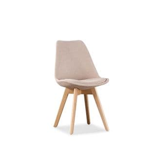 Chaise Scandinave Beige - Bjorn