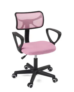Chaise de bureau enfant junior LAB (rose)
