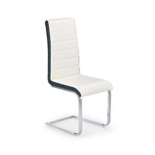 Chaise Luge Blanche Et Noire Caspy