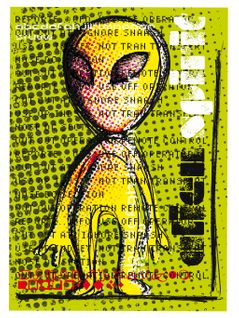 Typo - Signature Poster - Alien - 30x40 Cm