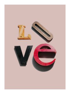 Typo - Signature Poster - Love - 60x80 Cm