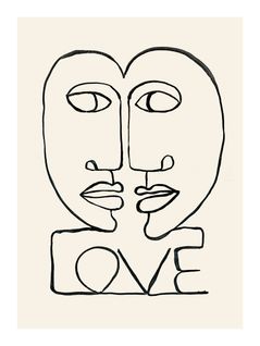 Art - Signature Poster - Love - 60x80 Cm