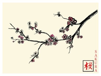 Japan - Signature Poster - Sakura - 40x60 Cm