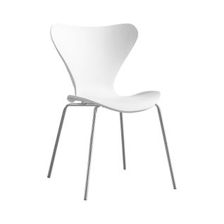 Lot De 4 Chaises Blanches En Résine Design