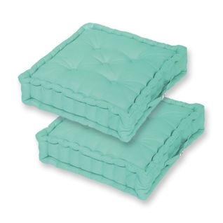 Coussin De Sol Lot De 2 (60 X H15 Cm) Vert