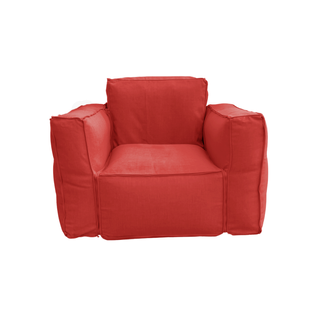 Fauteuil Salon De Jardin Modulable 90x75x65cm Terracotta