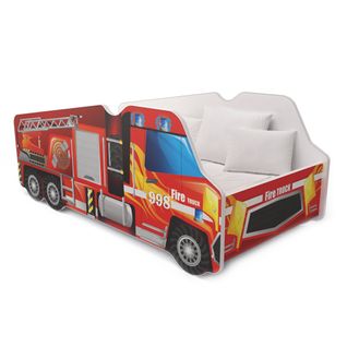 Lit Camion Pompier 70x140 Thème