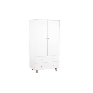 Armoire Enfant Gabby   Blanc Et Bois