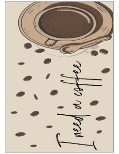 Tapis Need Coffee - 60x120