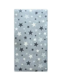 Tapis Enfant Etoile, Gris - 80x150