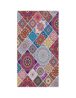 Tapis Coloré, Chaud - 50x120