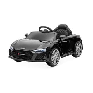 Audi R8 Voiture Électrique 12v. Noire 1 Place. 4x4 Pour Enfants. Avec Autoradio Et Télécommande