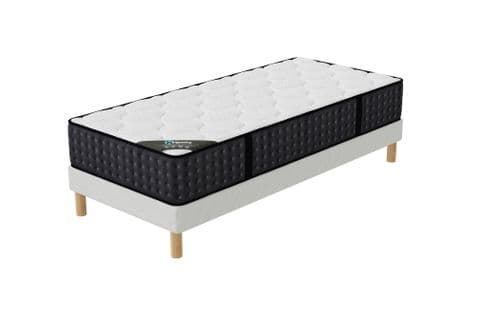 Cosmos - Ensemble Matelas mousse et sommier 90x190 Hauteur 26cm