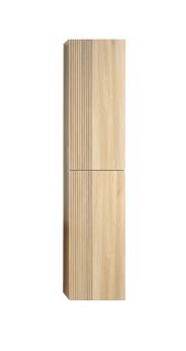 Colonne De Rangement 160 Cm Chêne Clair Aqualinea