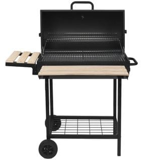 Barbecue à Charbon 76x33.5cm Avec Chariot - Smoker One Xl