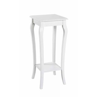 Table D'appoint Vintage En Bois "elsa" 71cm Blanc