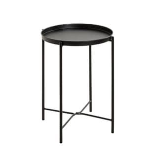 Table D'appoint Métal "yann" 50cm Noir