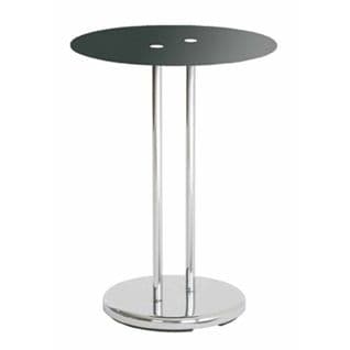 Table D'appoint Design "lilas" 55cm Noir