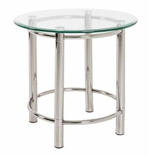 Table D'appoint Design "fygas" 55cm Argent