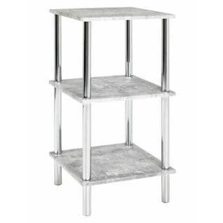 Étagère 3 Niveaux Design "miguel" 77cm Gris