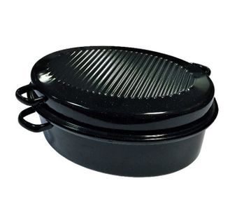 Daubière En Acier Émaillé 42cm Noire - K32711042