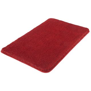 Tapis De Bain Relax 60x100 Cm Rouge Rubis