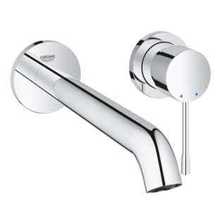 Grohe Façade Mitigeur Essence 2 Trous Lavabo Taille L Saillie 230 Chromé