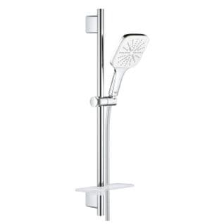 Pommeau De Douche Grohe Quickfix Vitalio Smartactive 130 3 Jets Avec Barre Et Tablette