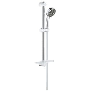 Pommeau De Douche Grohe Quickfix Vitalio Comfort 100 3 Jets Avec Flexible Et Barre