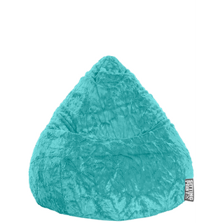 Pouf Fluffy L Turquoise