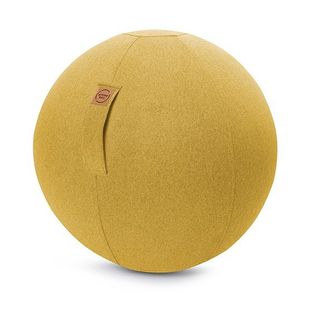 Sitting Ball Felt Moutarde