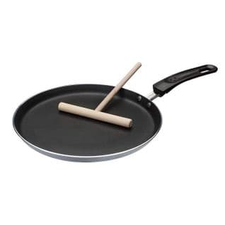 Poele A Crepes A Induction Avec Étaleur - 26 Cm