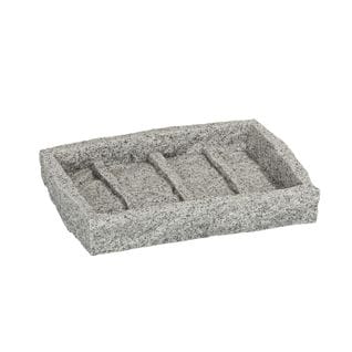 Porte-savon Design Granite - Gris