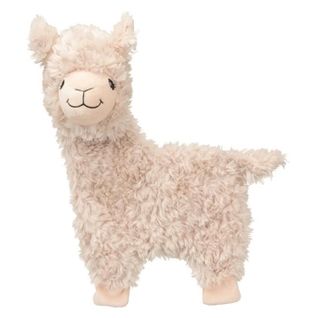 Peluche Lama 40 Cm - Blanc Cassé - Pour Chien